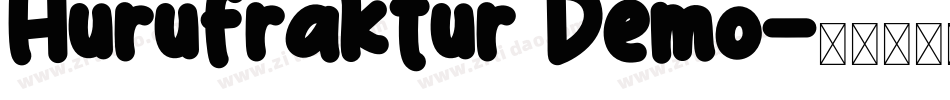 Hurufraktur Demo字体转换